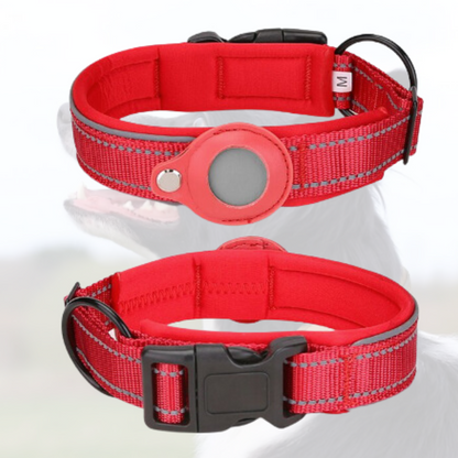 My Trackers Red Anti-Lost AirTag Pet Collar