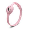 Silicone Anti-Lost Cat Collar with Airtag Pocket - Pink