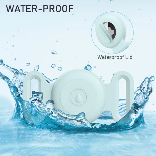 Colorful Silicone Cover for Apple AirTag - Dog & Cat Collar GPS Finder