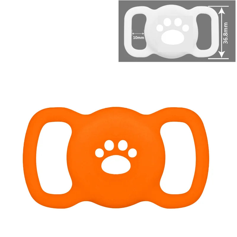 My Tracker Silicone AirTag Dog Collar Holder