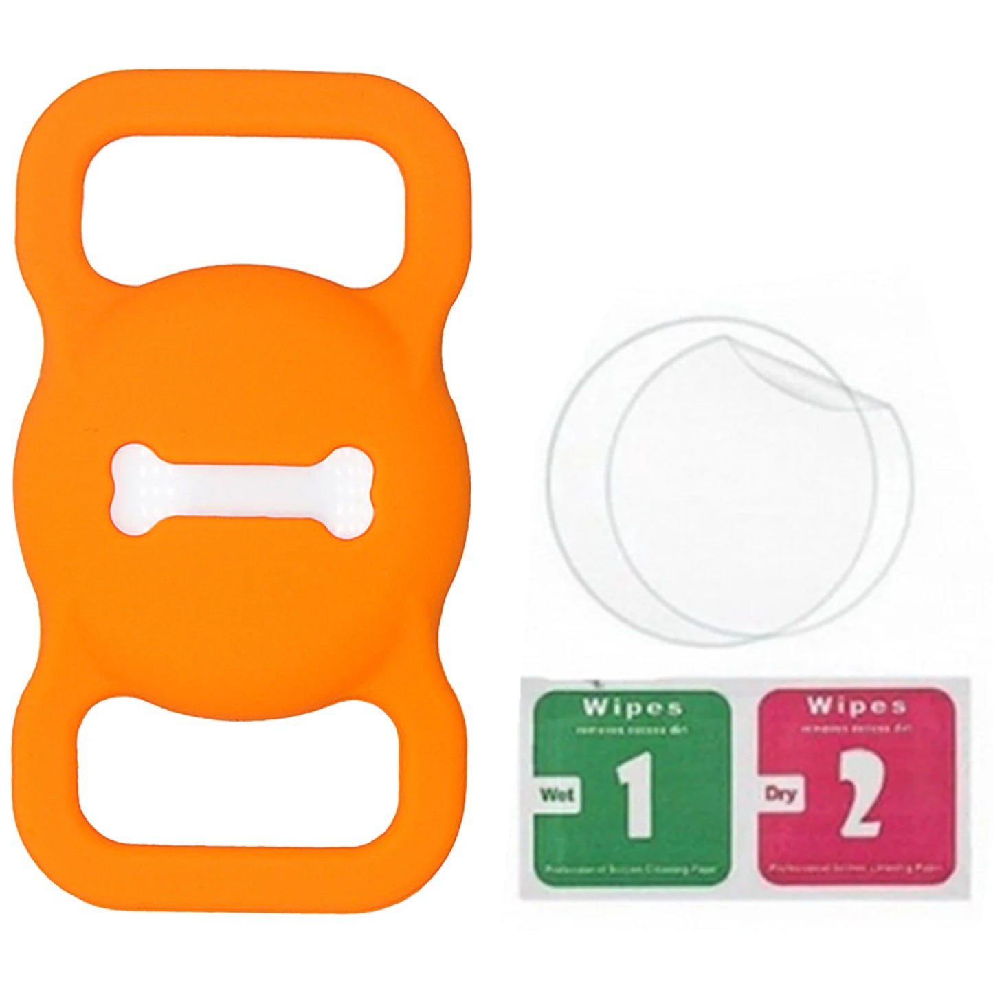 My Tracker Silicone AirTag Dog Collar Holder