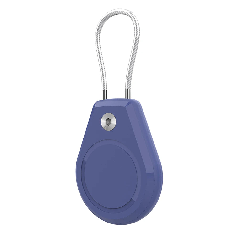 ALLOYSEED Waterproof AirTag Holder with Keyring and Wire Cable