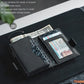 My Trackers Leather RFID Blocking Card Holder Wallet with Airtag Holder