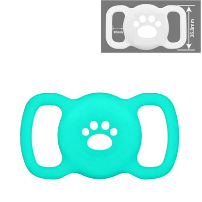 My Tracker Silicone AirTag Dog Collar Holder