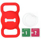 My Tracker Silicone AirTag Dog Collar Holder