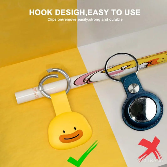 My Trackers Duck Cartoon AirTag Protector Cover