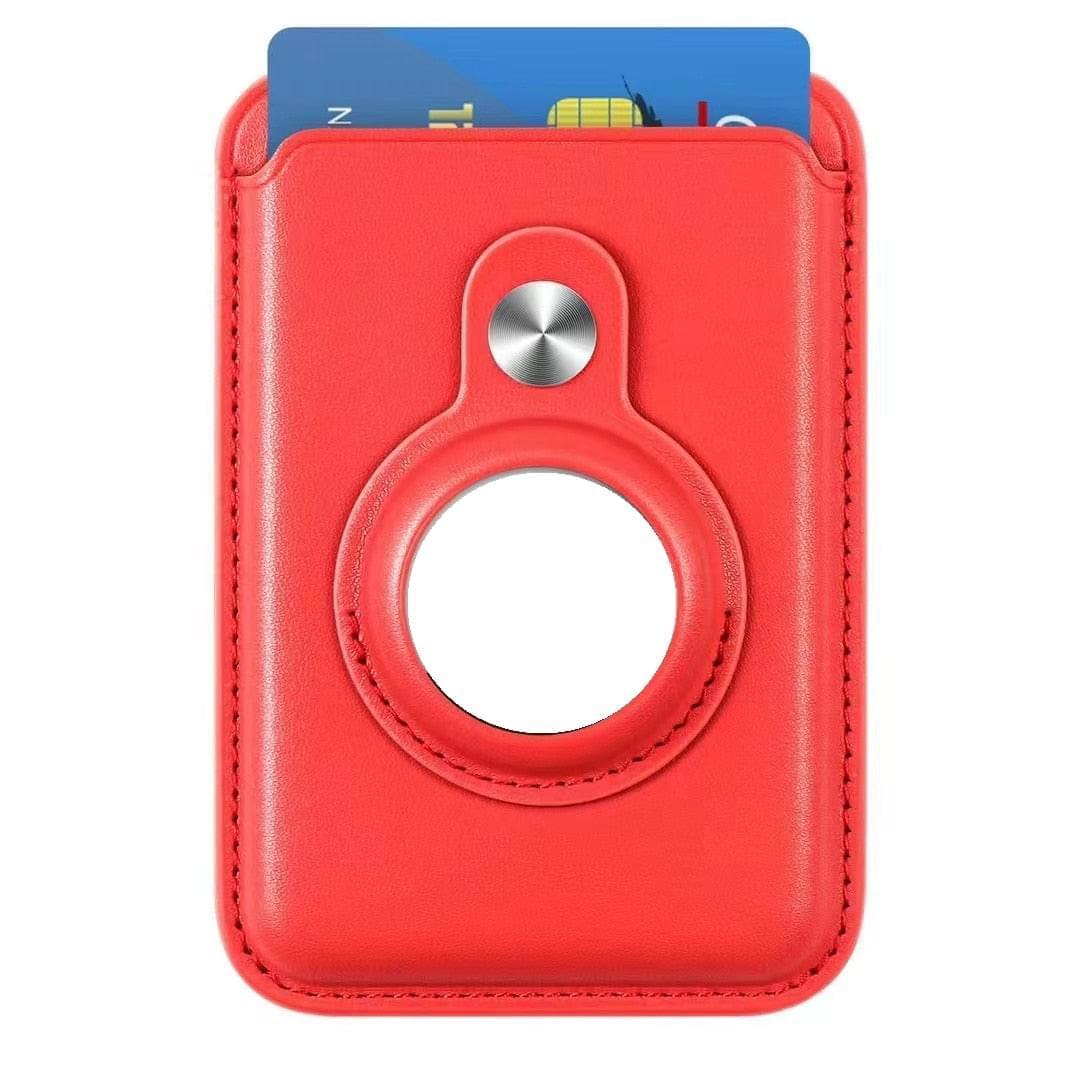 AirTag Magnetic Case - Stylish Silicone Wallet for iPhone