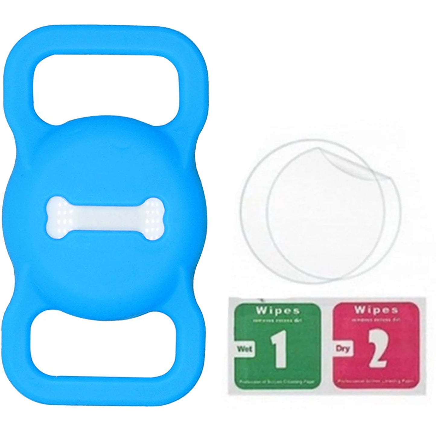 My Tracker Silicone AirTag Dog Collar Holder