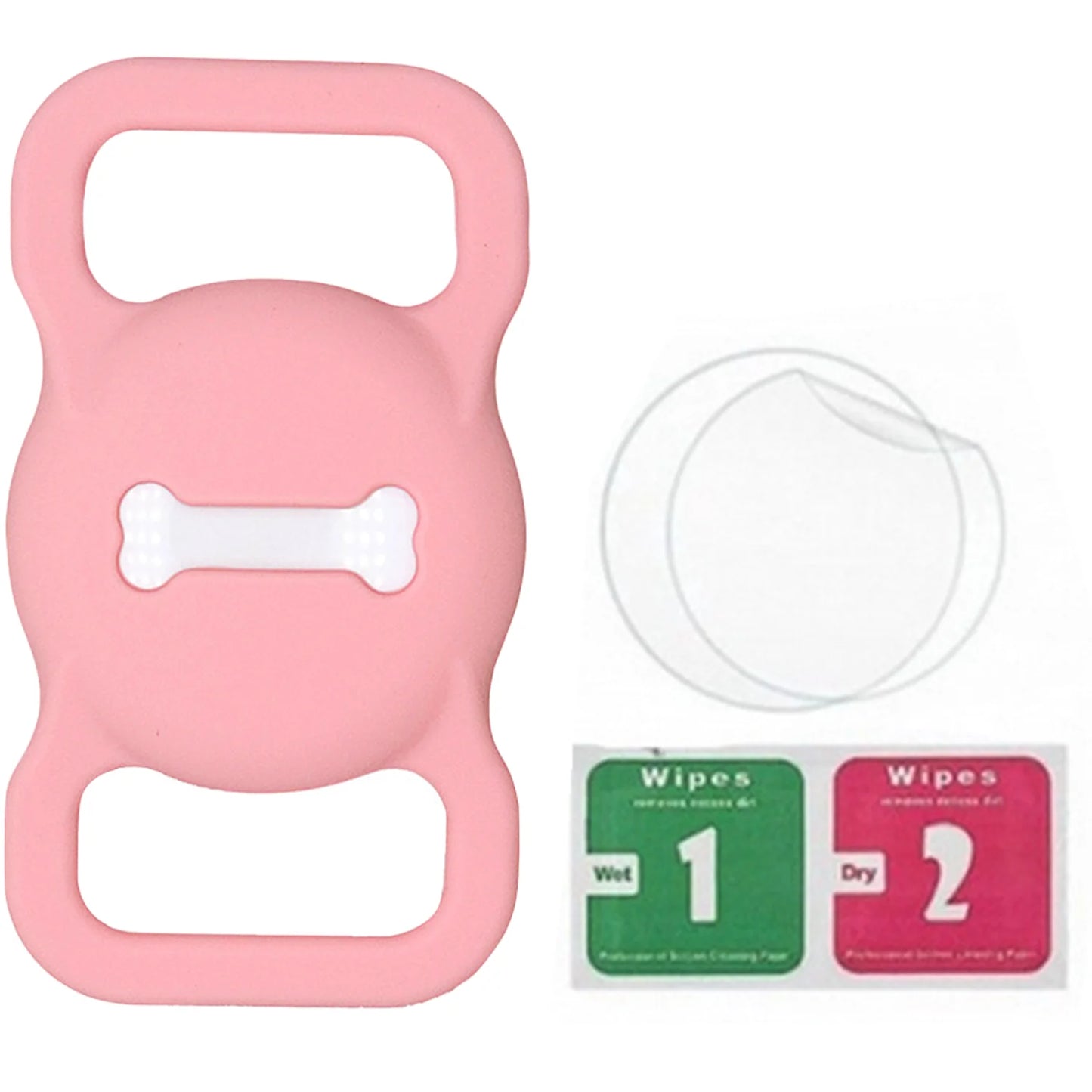 My Tracker Silicone AirTag Dog Collar Holder