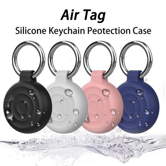My Trackers Silicone Keychain Protective Cover for Apple Airtags