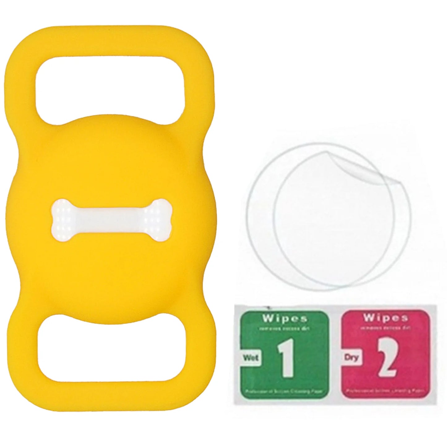 My Tracker Silicone AirTag Dog Collar Holder