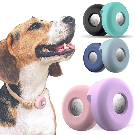 My Tracker Dog Collar Holder for AirTag - Silicone Pet Collar Case
