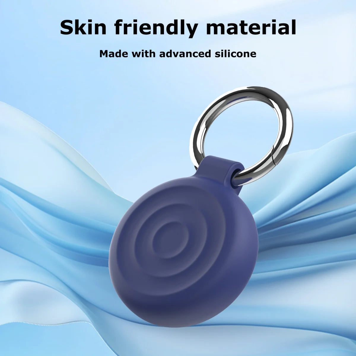 My Trackers Silicone Keychain Protective Cover for Apple Airtags